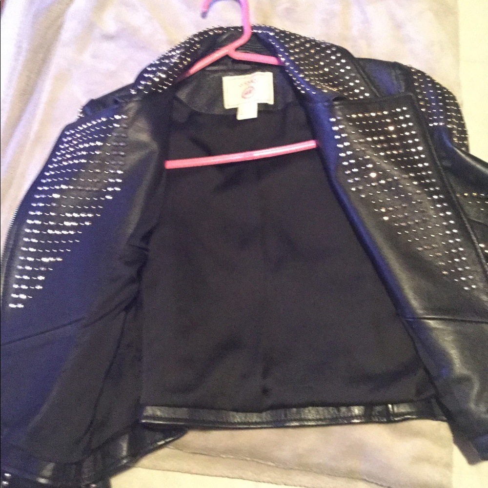 💯Versace HxM studded leather jacket - Picture 4 of 8